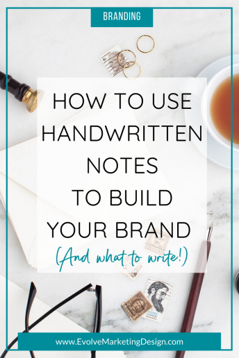 How to Use Handwritten Notes to Build Your Brand