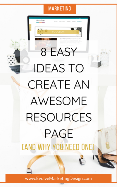 8 Easy Ideas to Create an Awesome Resources Page